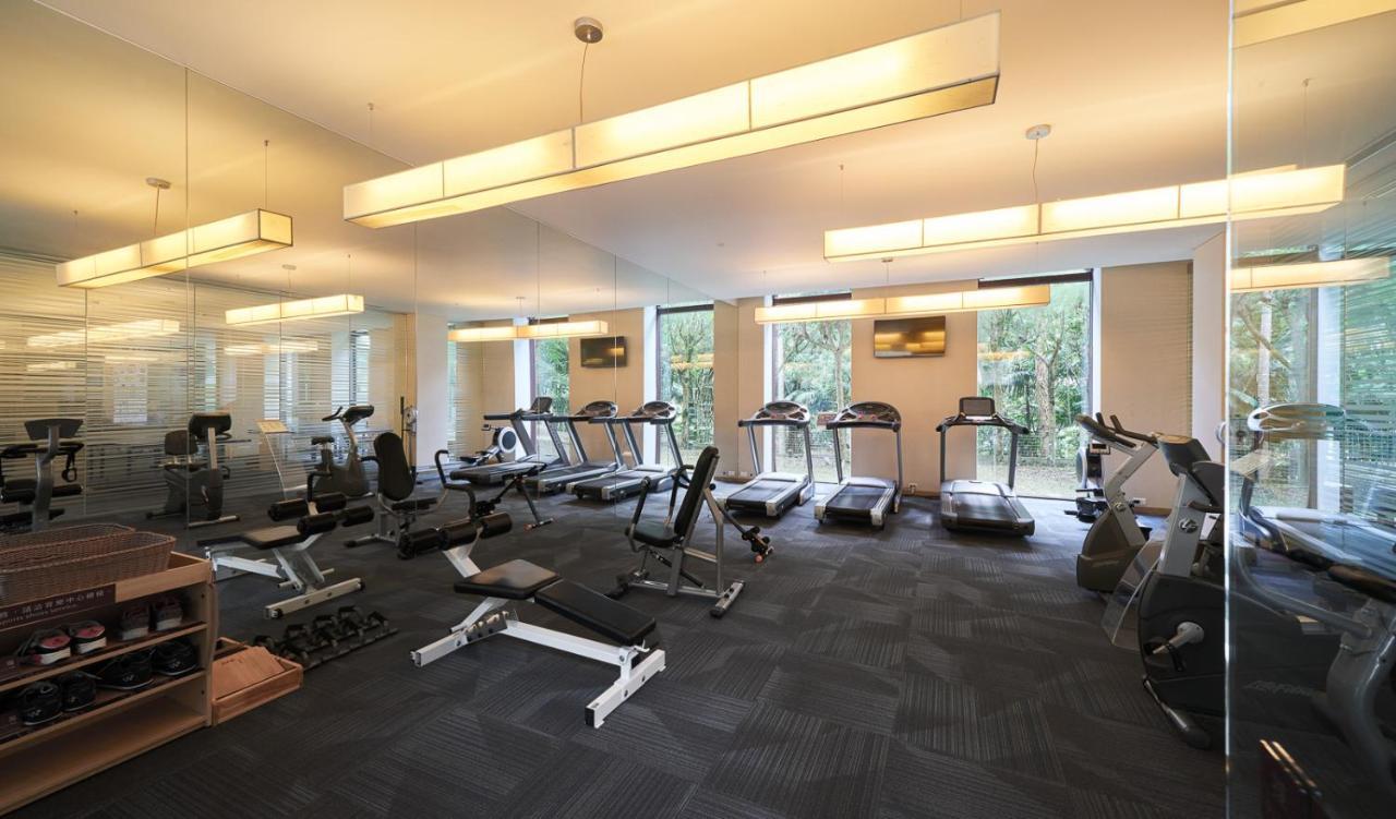 Hotel Royal Chiao Hsi Jiaoxi Esterno foto The gym at the hotel